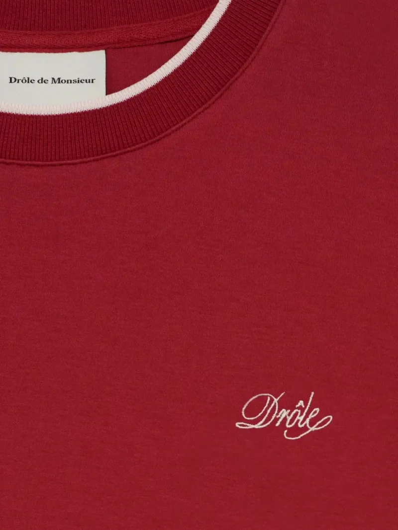 Alternative view of Tricou Drole De Monsieur Belissima rosu