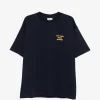 Tricou Drole De Monsieur Bold Slogan bleumarin