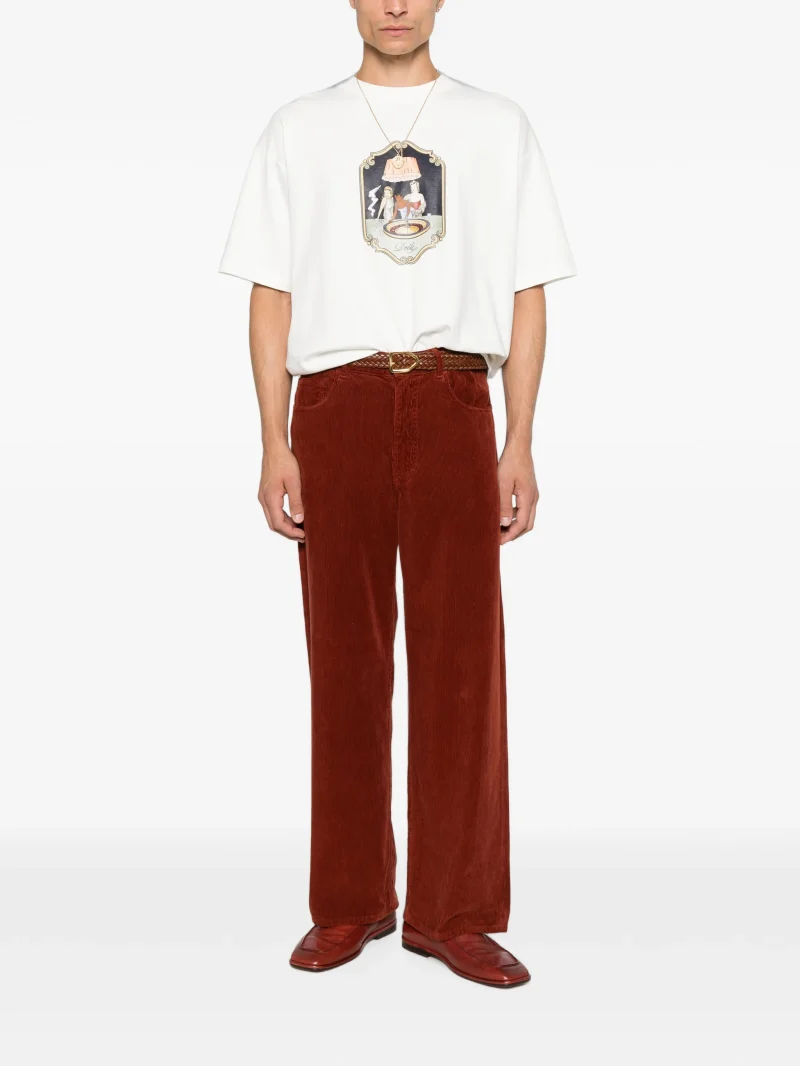 Alternative view of Tricou Drole De Monsieur Casino Scene alb