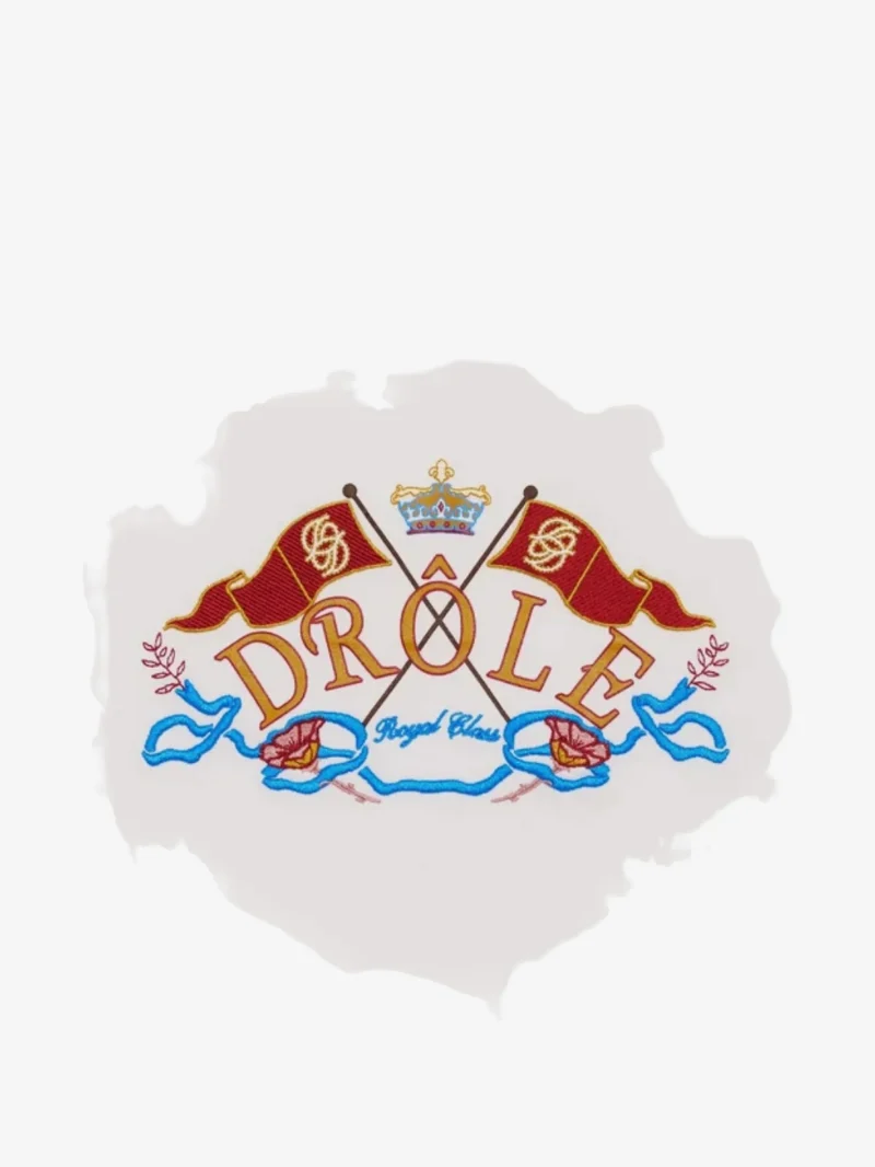Alternative view of Tricou Drole De Monsieur crest-embroidered alb