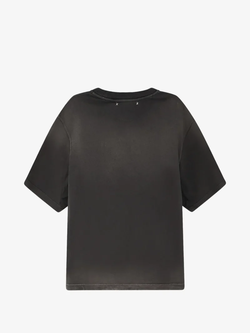 Alternative view of Tricou Golden Goose star-graphic gri