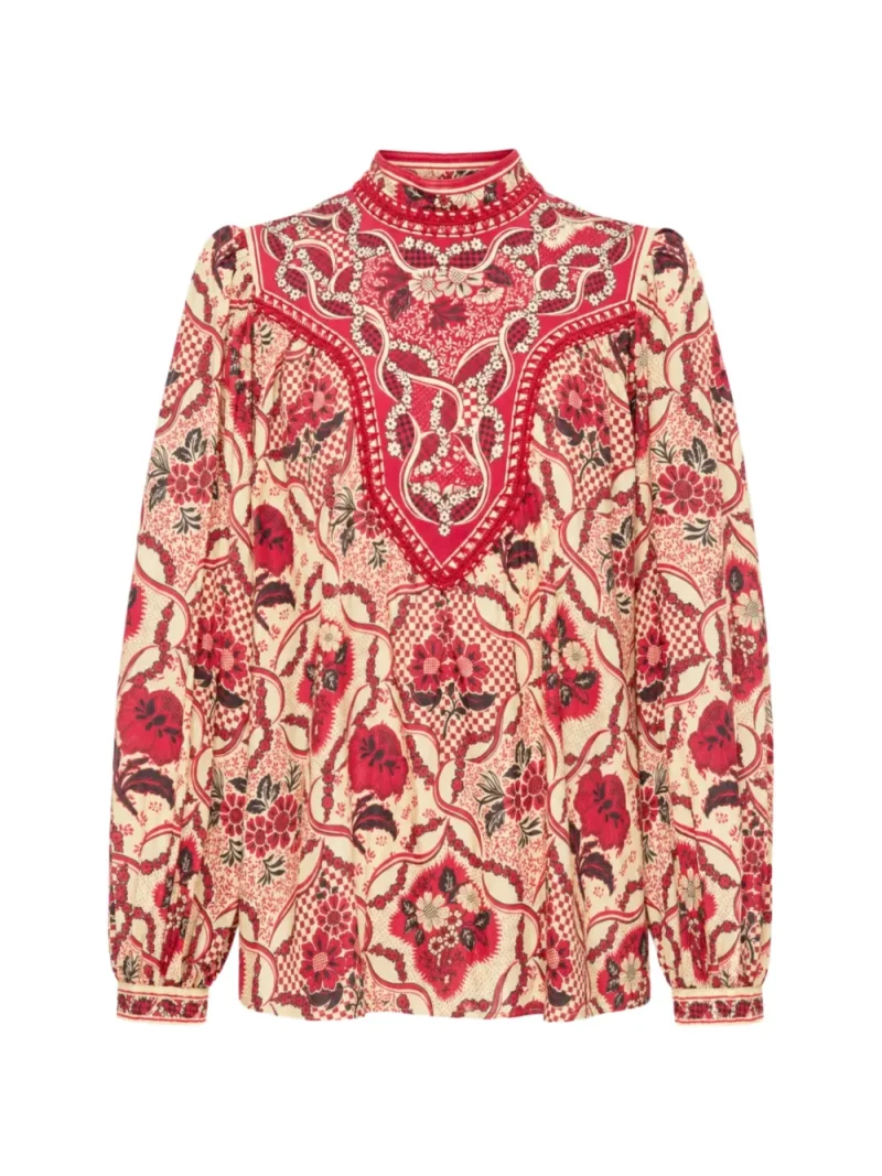 Bluza Alemais Kenny Floral rosu
