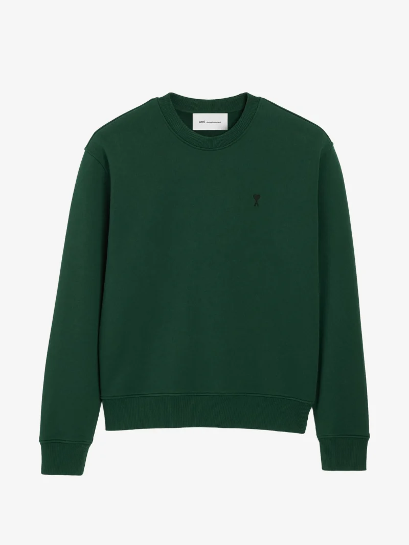 Bluza Ami Paris Ami de Coeur verde