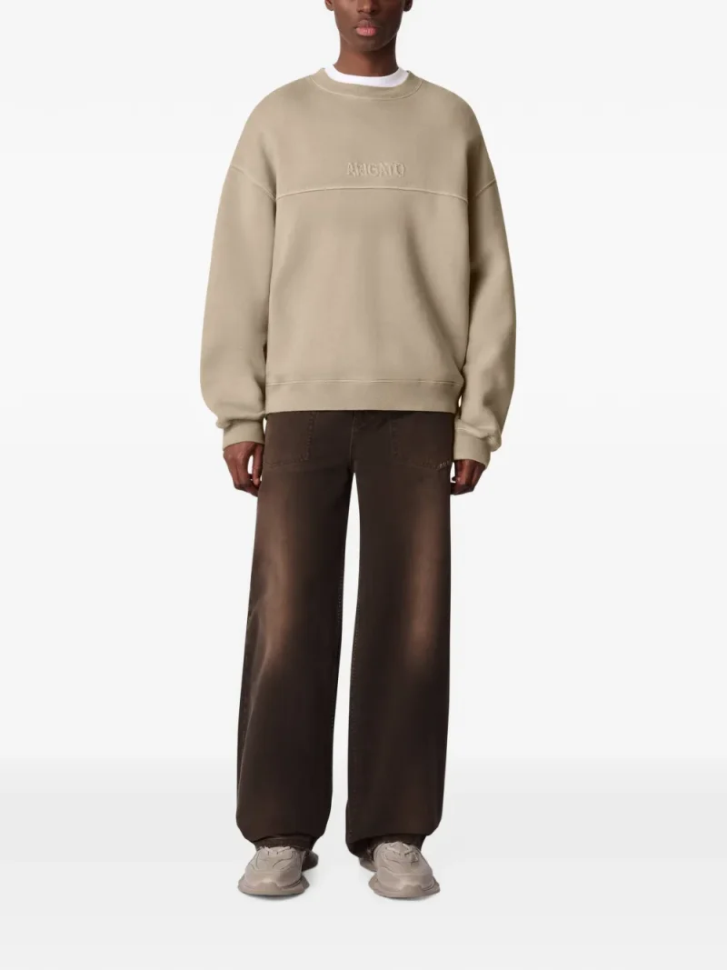 Bluza Axel Arigato Gens Washed bej - imagine 5