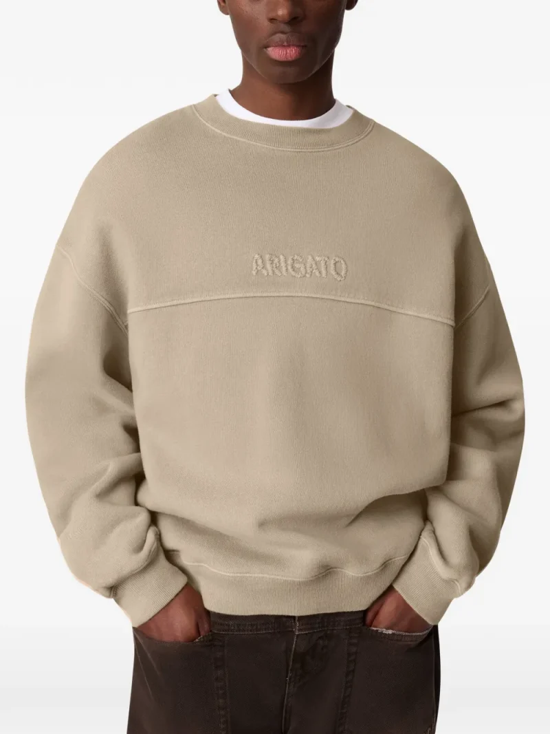 Bluza Axel Arigato Gens Washed bej - imagine 3