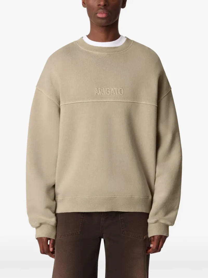 Bluza Axel Arigato Gens Washed bej - imagine 4