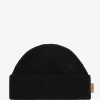 Caciula Ami Paris Leather-Label Wool negru