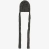 Caciula Lisa Yang Brushed-Finish Tie-Fastening gri