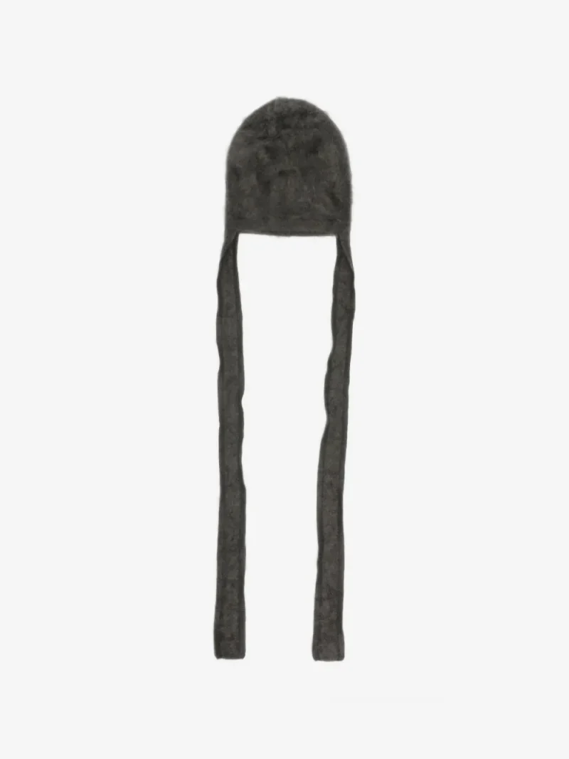 Caciula Lisa Yang Brushed-Finish Tie-Fastening gri