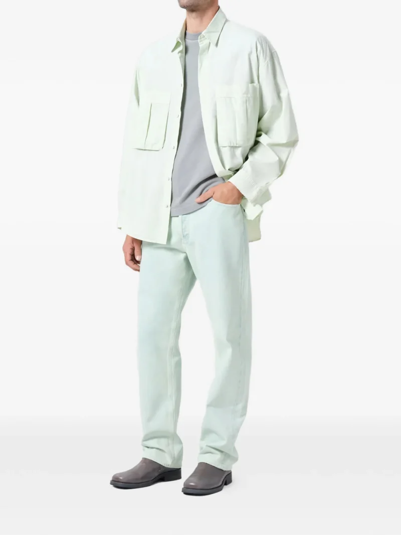 Camasa Citizens of Humanity Flap Pocket verde - imagine 4