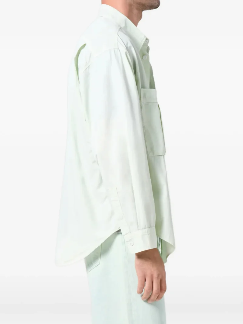 Camasa Citizens of Humanity Flap Pocket verde - imagine 3
