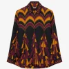 Camasa PUCCI Baiadera Print Silk multicolor