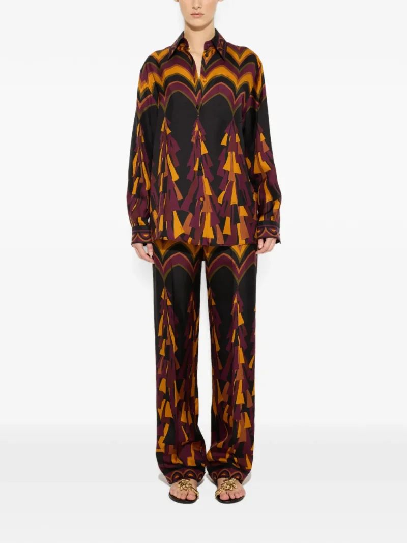 Camasa PUCCI Baiadera Print Silk multicolor - imagine 4