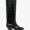 Cizme Isabel Marant Denvee Pointed-Toe Cowboy negru