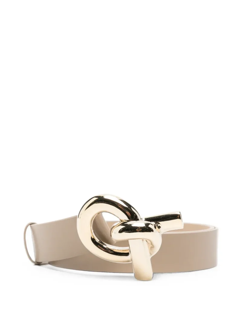 Curea Fabiana Filippi Knot-Buckle Leather bej