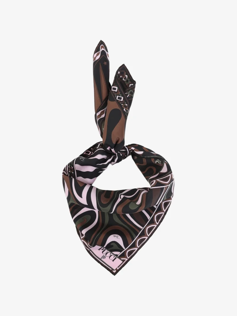 Alternative view of Esarfa PUCCI Mixed-Print multicolor