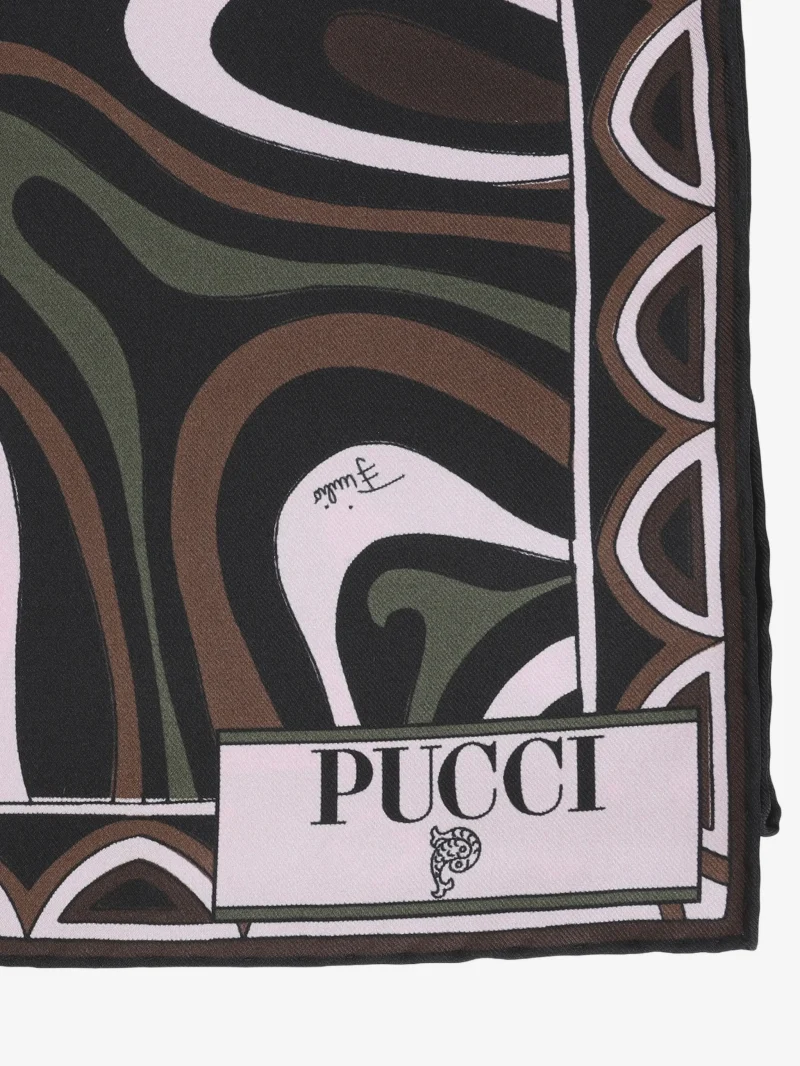 Esarfa PUCCI Mixed-Print multicolor - imagine 3