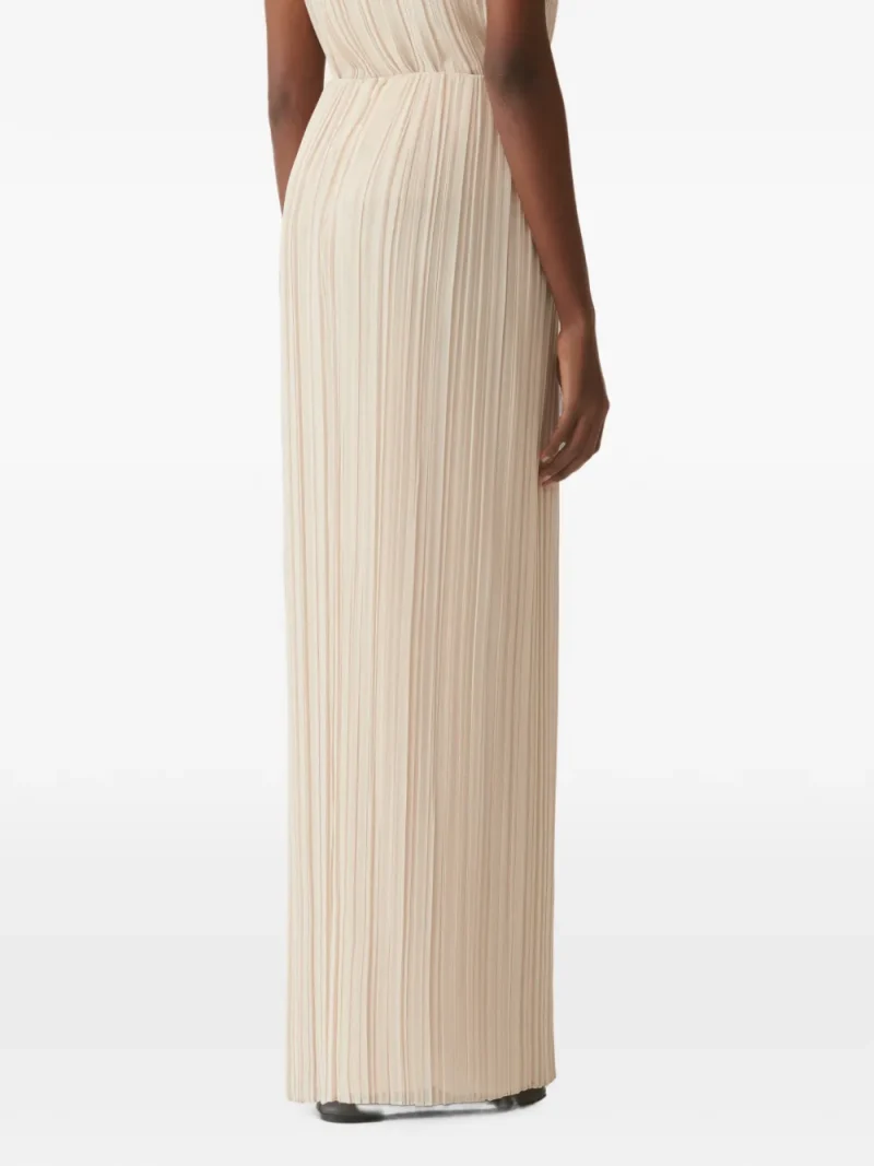 Alternative view of Fusta maxi Fabiana Filippi Pleated-Finish bej
