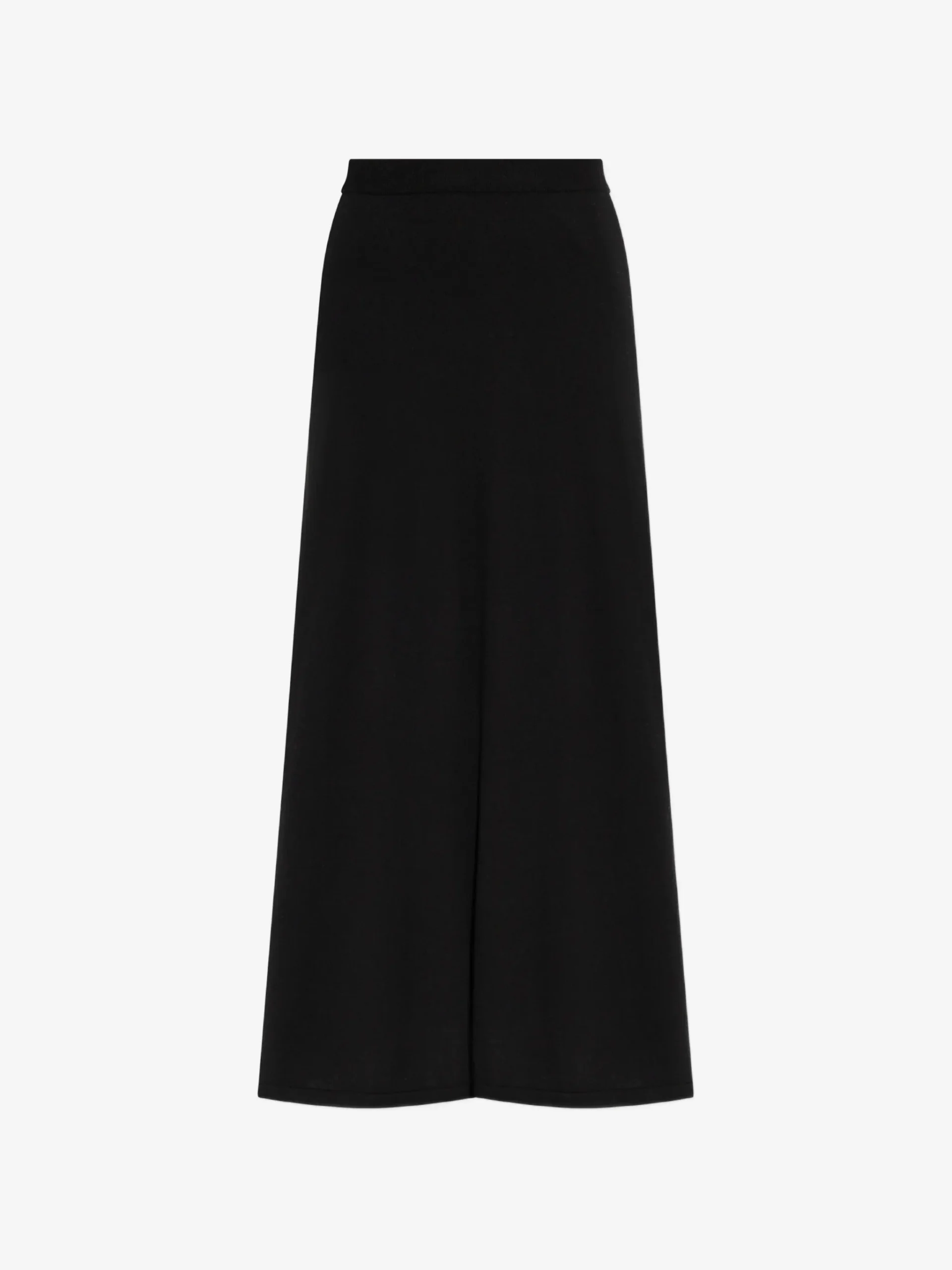 Fusta maxi Lisa Yang Knitted negru