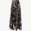 Fusta midi PUCCI Iride Muslin multicolor
