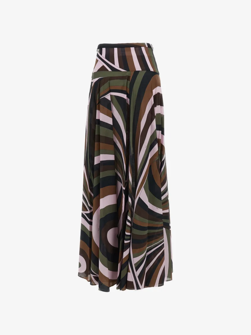 Alternative view of Fusta midi PUCCI Iride Muslin multicolor
