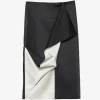 Fusta midi Rohe Draped negru
