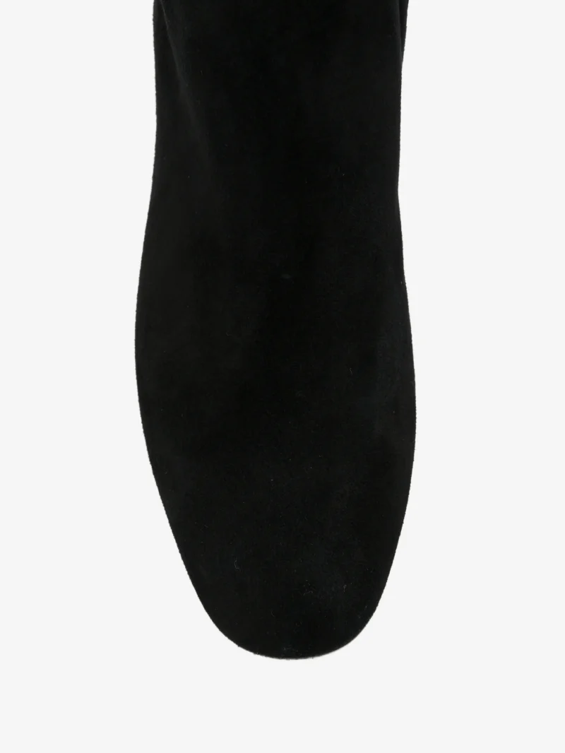 Ghete Baldinini Chain-Link Suede negru - imagine 4