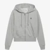 Hanorac Ami de Coeur Zip-Up gri