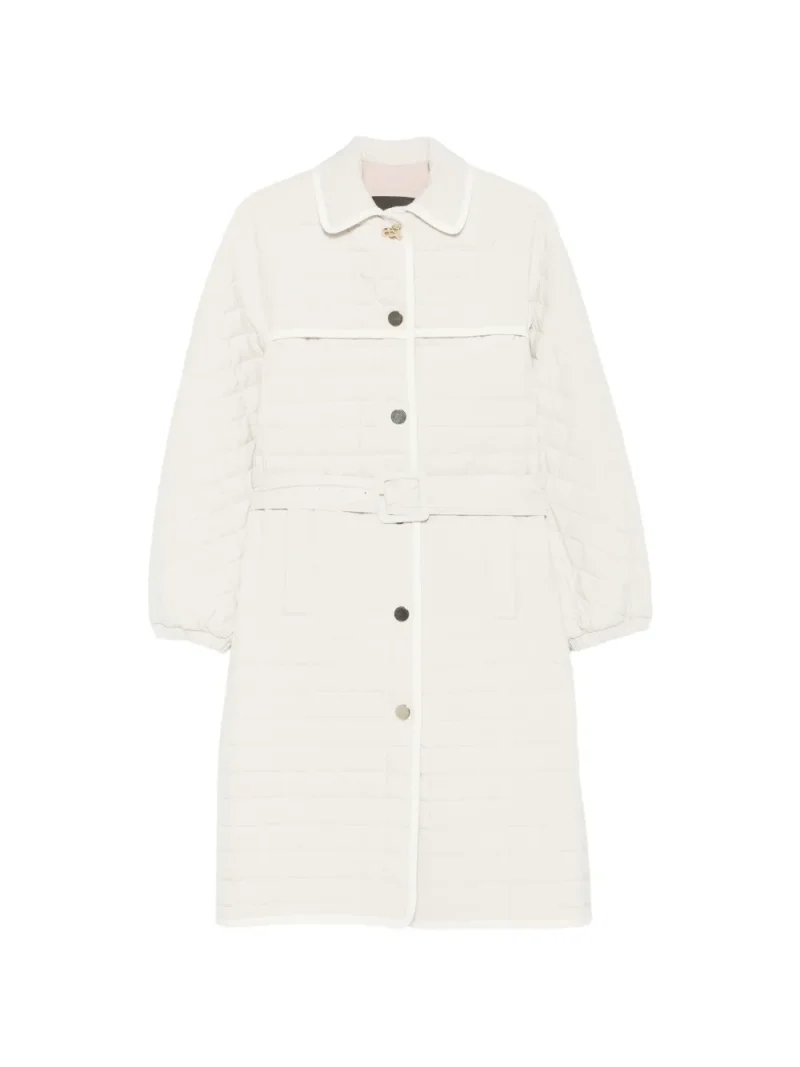 Jacheta Fabiana Filippi Belted Quilted bej