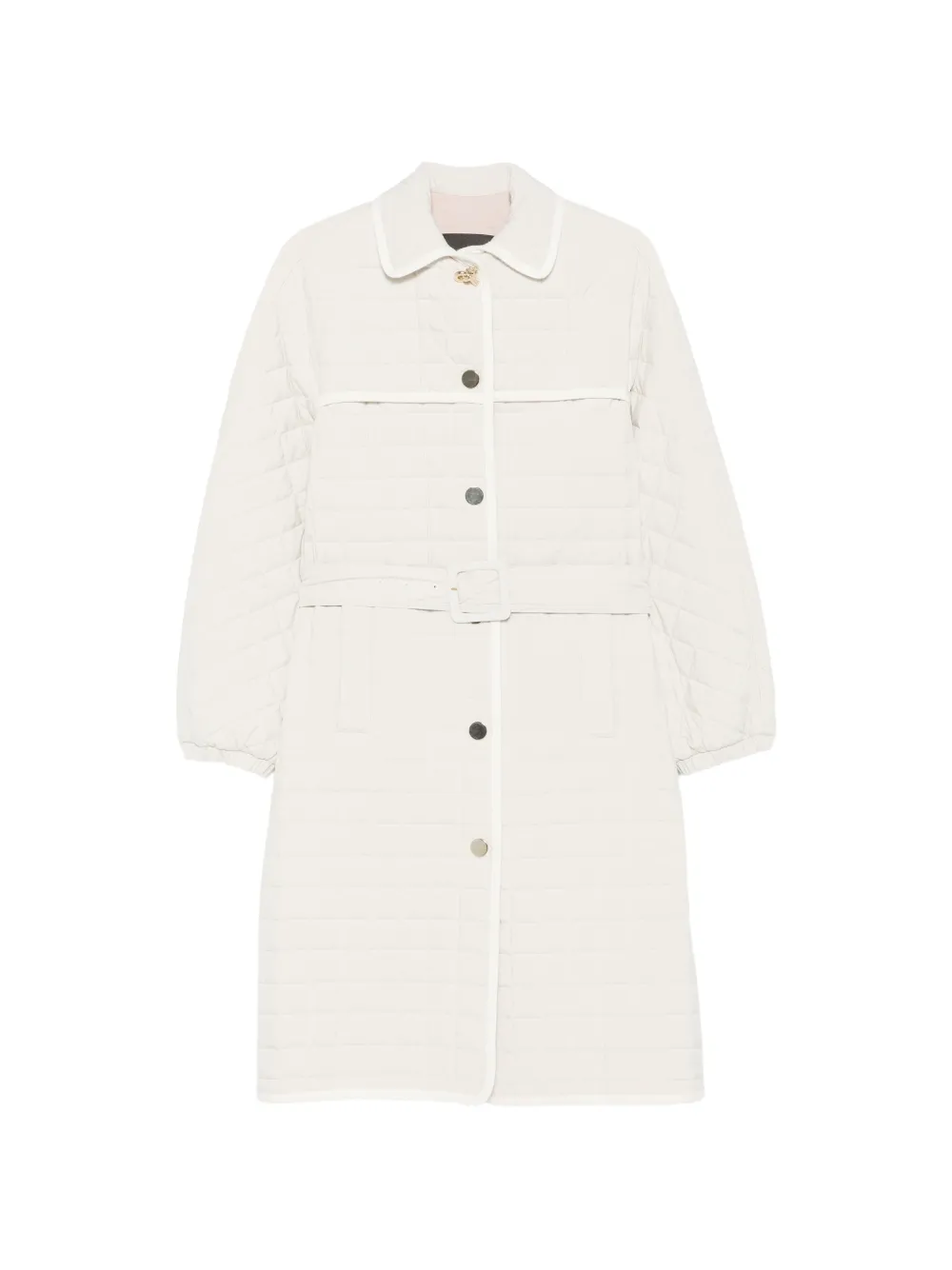 Jacheta Fabiana Filippi Belted Quilted bej