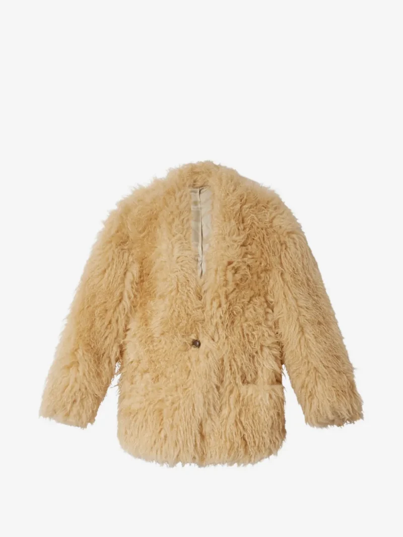 Jacheta Isabel Marant Mylae bej - imagine 3