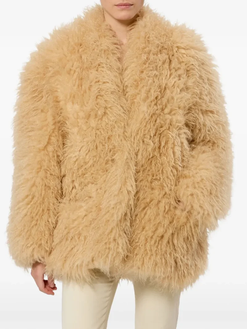 Jacheta Isabel Marant Mylae bej - imagine 4