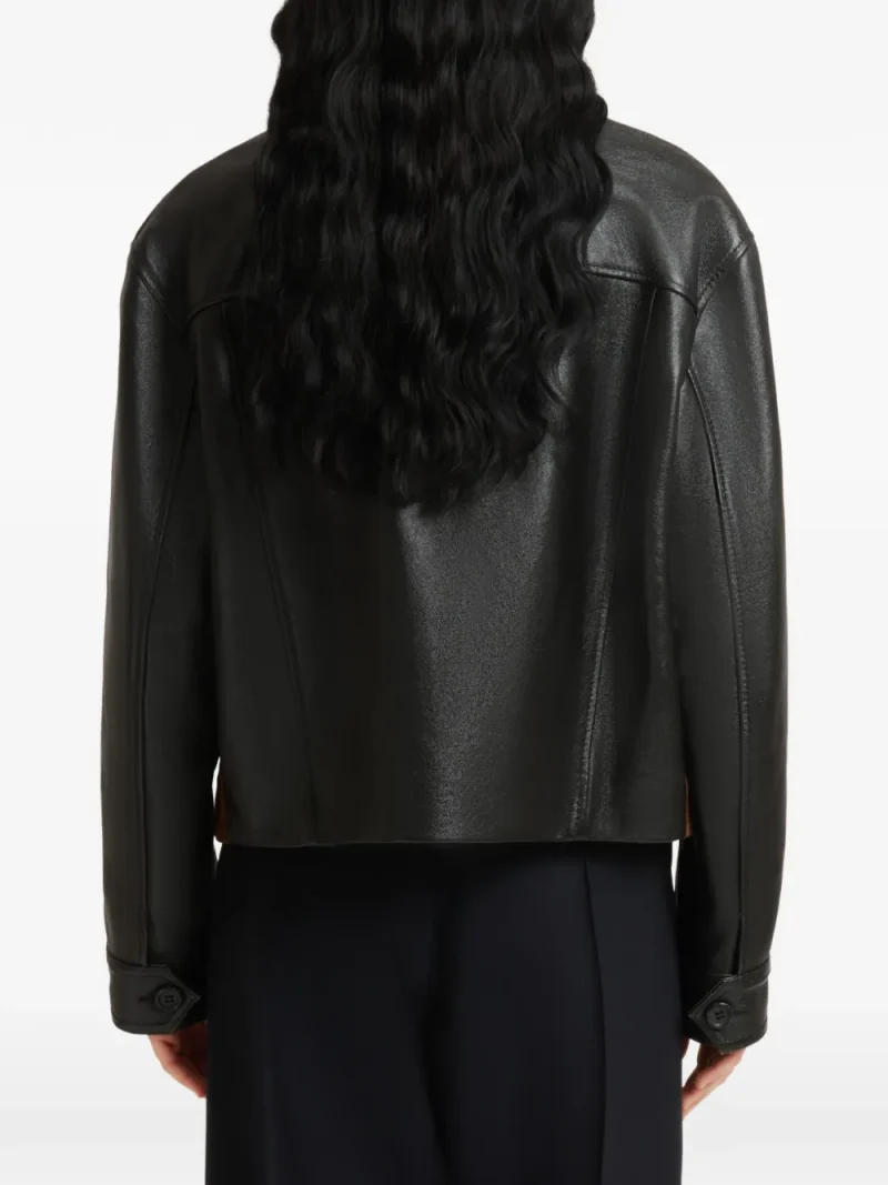 Alternative view of Jacheta Marni Black Leather with Crust Front maro