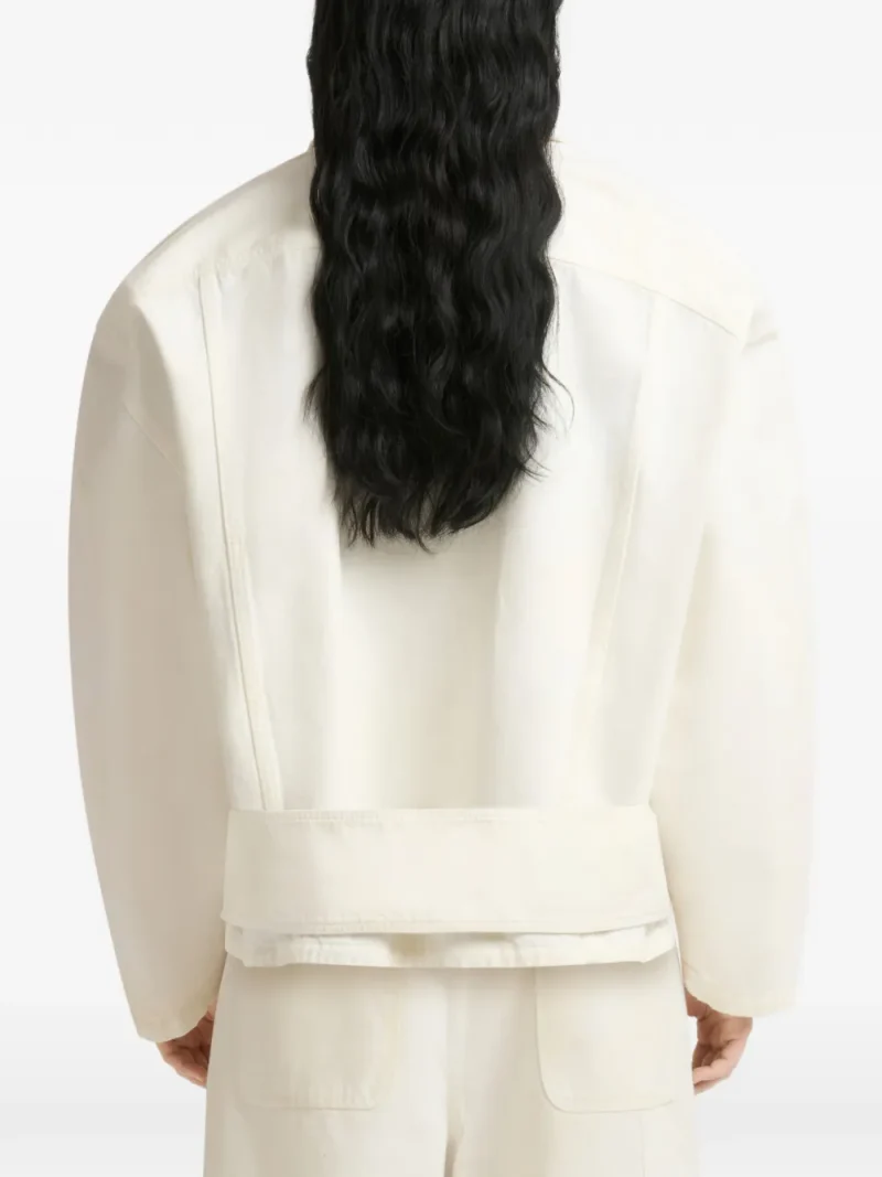 Alternative view of Jacheta MARNI White Denim alb