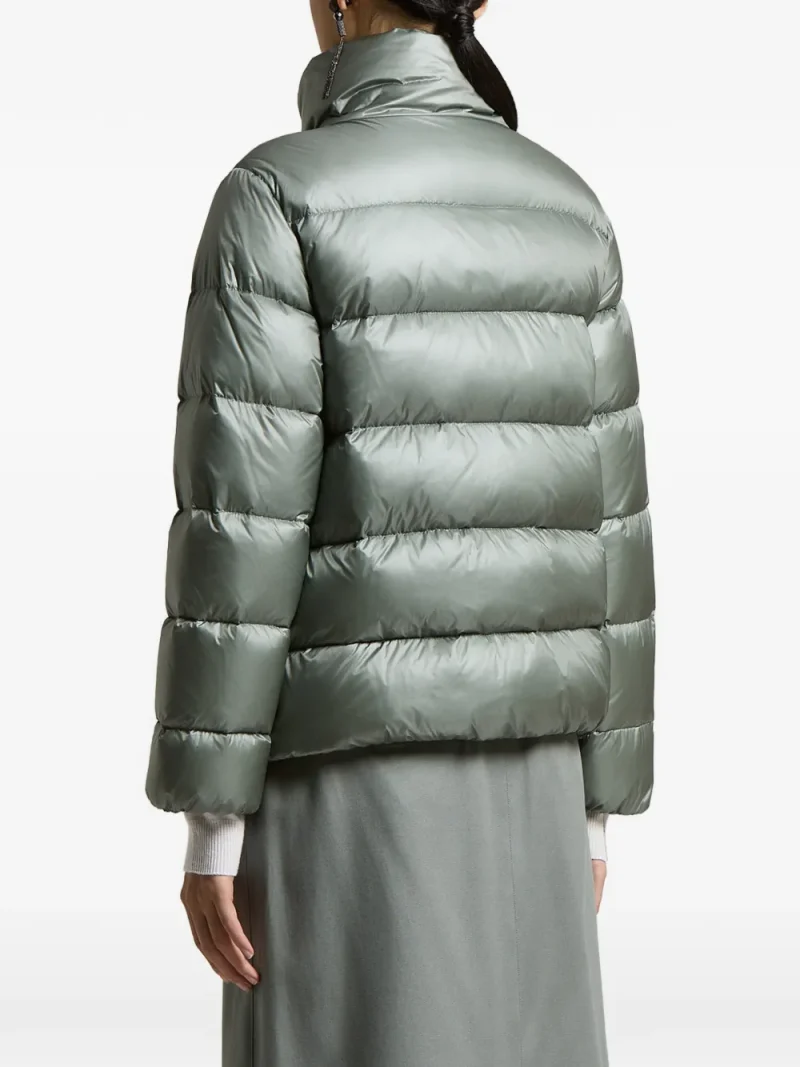 Alternative view of Jacheta Peserico Quilted High-Neck verde