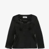 Jacheta Rohe Corset-Style negru