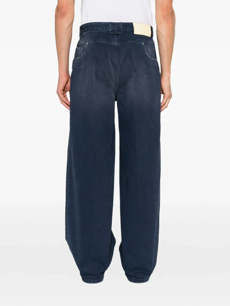 Alternative view of Jeans Axel Arigato Invert Faded Patch-Pocket bleumarin
