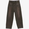 Jeans Axel Arigato Invert Faded Patch-Pocket maro