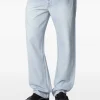 Jeans Citizens of Humanity Straight-Leg Denim albastru