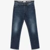 Jeans Jacob Cohen Faded Straight-Leg albastru