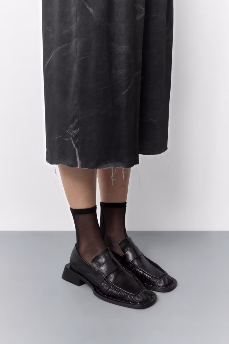 Loafers MIISTA Airi negru - imagine 4