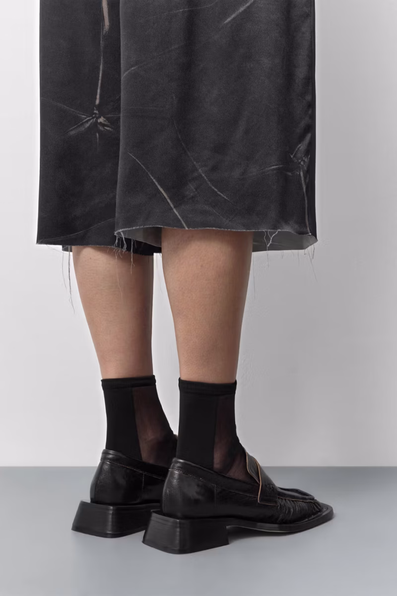 Loafers MIISTA Airi negru - imagine 3