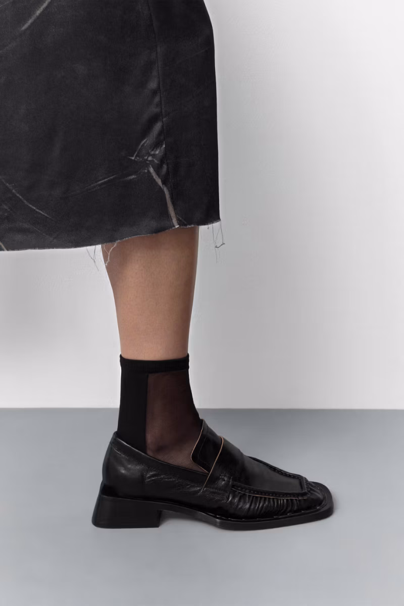 Loafers MIISTA Airi negru - imagine 7