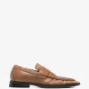 Loafers Miista Zita Leather Penny maro