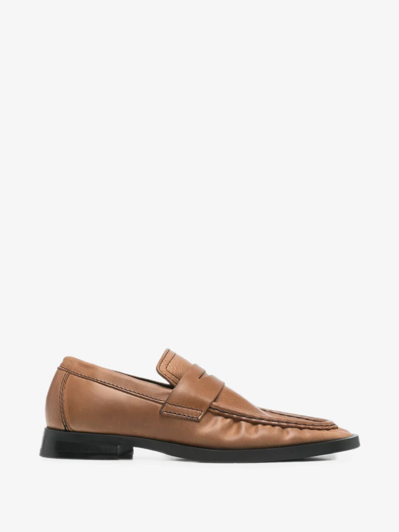 Loafers Miista Zita Leather Penny maro