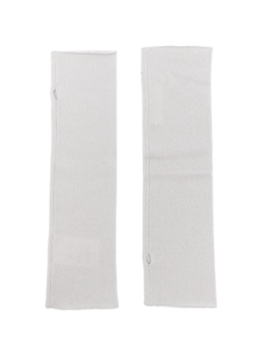 Manusi Lisa Yang Aspen Cashmere Fingerless gri - imagine 2