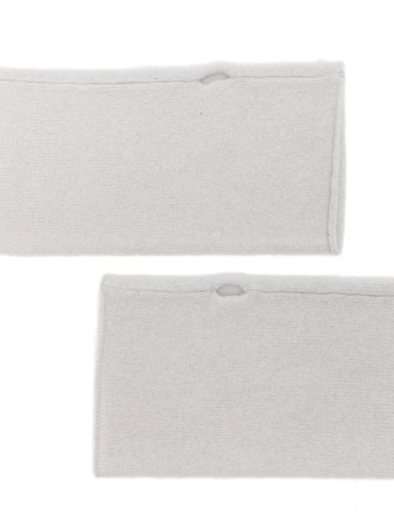 Manusi Lisa Yang Aspen Cashmere Fingerless gri - imagine 3