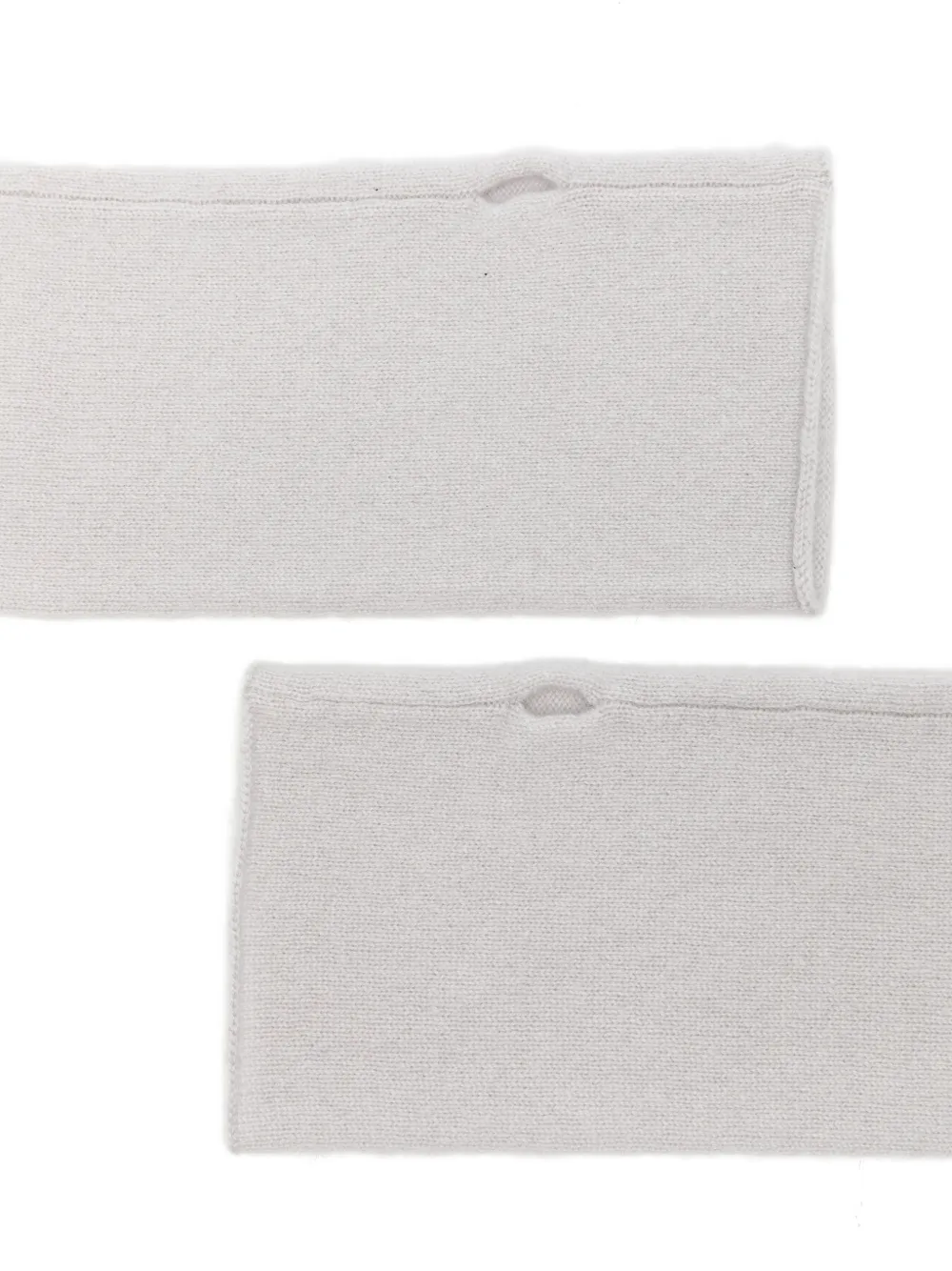 Manusi Lisa Yang Aspen Cashmere Fingerless gri - imagine 3