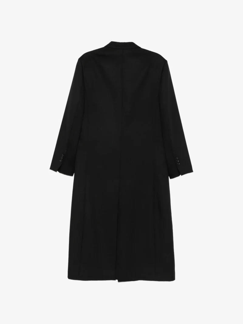 Alternative view of Palton Ami Paris Double-Breasted Shawl-collar negru