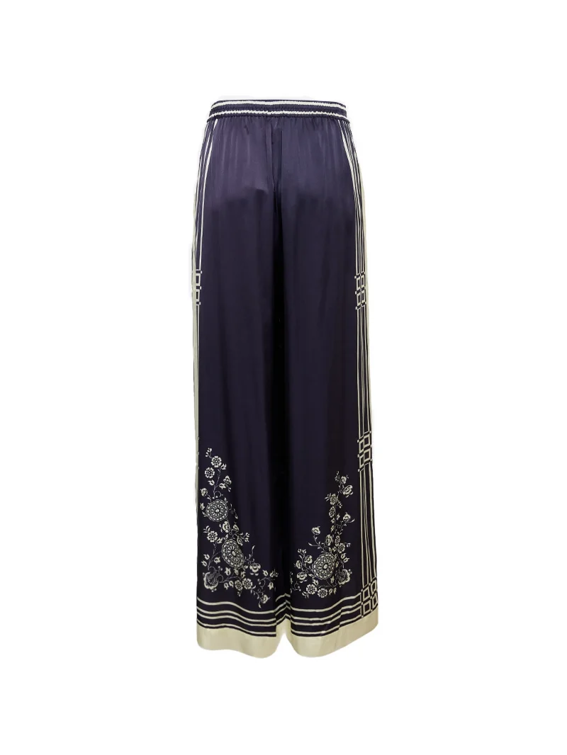 Alternative view of Pantaloni Alemais Banderra Silk bleumarin